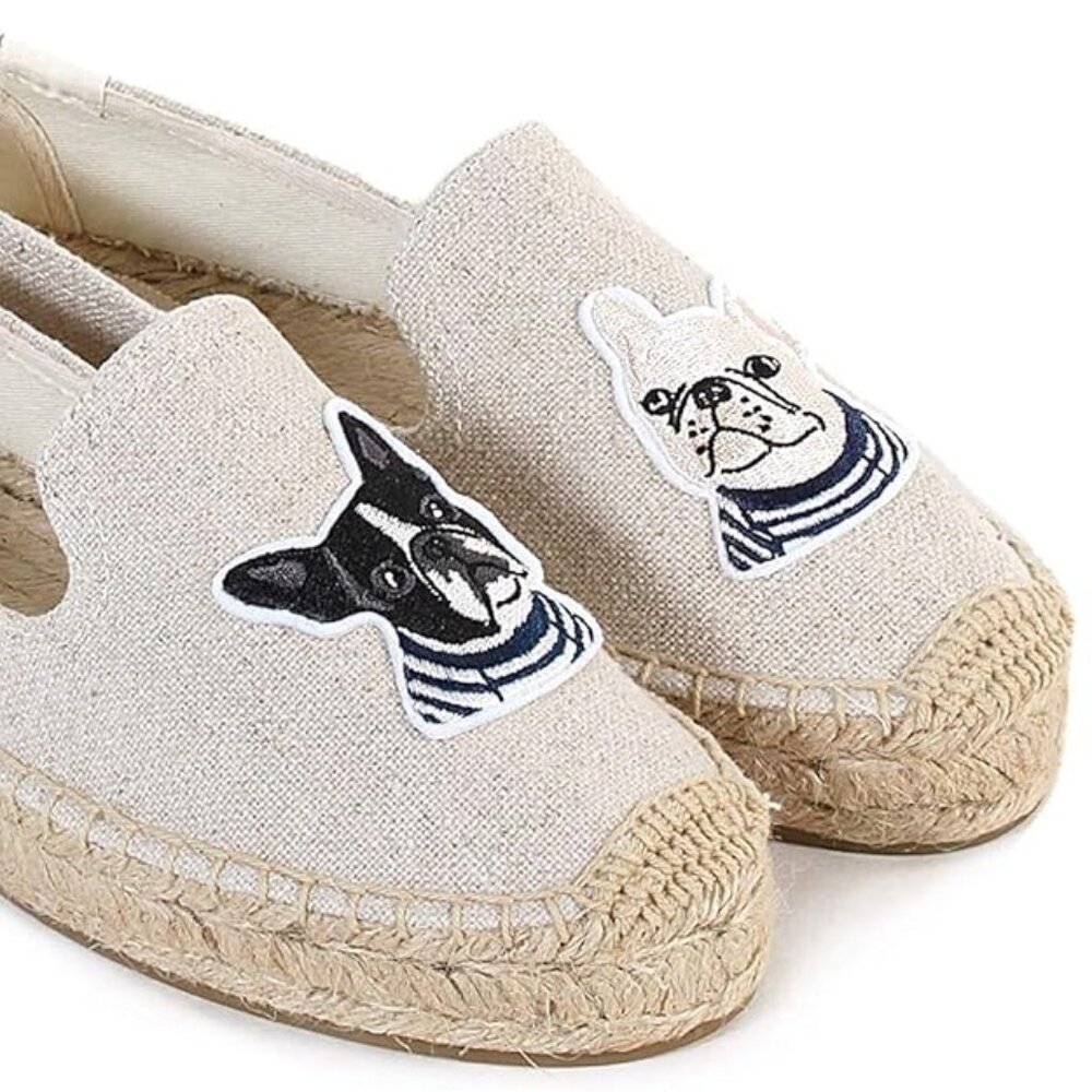 “Teddy and Gigi” Soludos Smoking Slippers Size 8 104